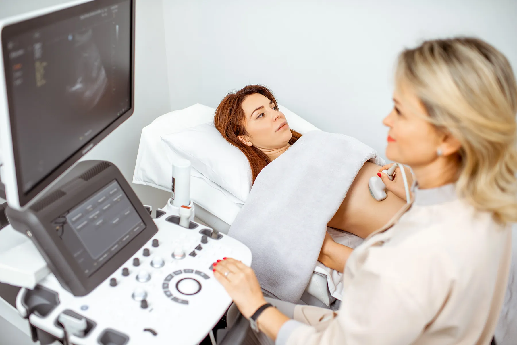 Abdominal-pelvic ultrasound